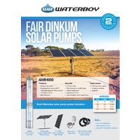 4HR400-D40:  Solar Pump Kit for Dams