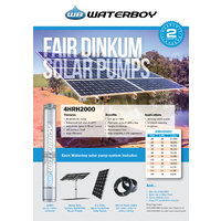 4HRH2200-D40:  Solar Pump Kit for Dams